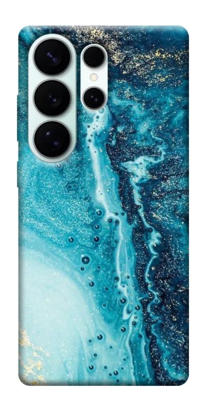 Чехол itsPrint Голубая краска для Samsung Galaxy S26 Ultra, мрамор, купить оптом с доставкой