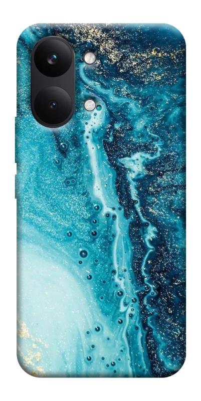 Чехол itsPrint Голубая краска для Xiaomi Poco X8 Pro Max, мрамор, купить оптом с доставкой