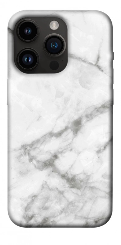 Чехол itsPrint Белый мрамор 3 для Apple iPhone 14 Pro (6.1"), мрамор, купить оптом с доставкой