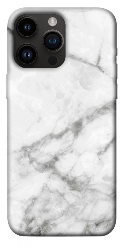 Чехол itsPrint Белый мрамор 3 для Apple iPhone 14 Pro Max (6.7"), мрамор, купить оптом с доставкой