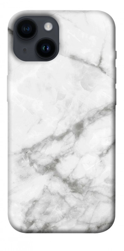 Чехол itsPrint Белый мрамор 3 для Apple iPhone 14 (6.1"), мрамор, купить оптом с доставкой