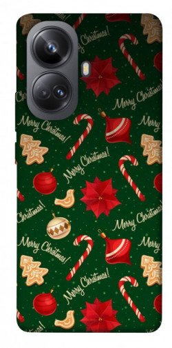 Чехол itsPrint Merry Christmas для Realme 10 Pro+