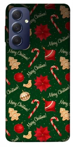 Чехол itsPrint Merry Christmas для Samsung Galaxy M54 5G