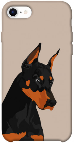 Чохол itsPrint Doberman для Apple iPhone SE (2020)