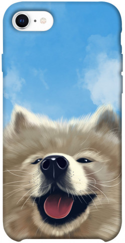 Чохол itsPrint Samoyed husky для Apple iPhone SE (2020)