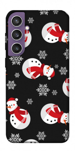Чехол itsPrint Снеговики для Samsung Galaxy S23 FE