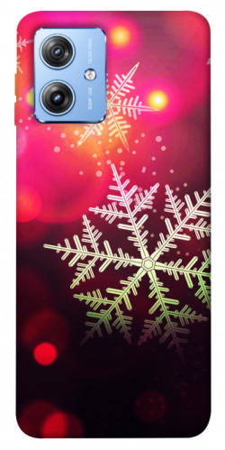 Чехол itsPrint Снежинки для Motorola Moto G84