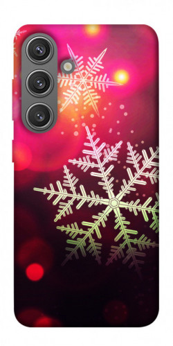 Чехол itsPrint Снежинки для Samsung Galaxy S24