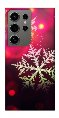 Чехол itsPrint Снежинки для Samsung Galaxy S24 Ultra