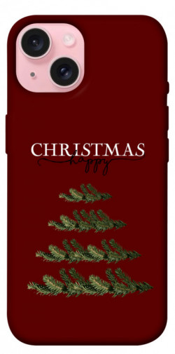Чехол itsPrint Счастливого Рождества для Apple iPhone 15 (6.1")