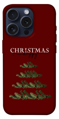 Чехол itsPrint Счастливого Рождества для Apple iPhone 15 Pro (6.1")