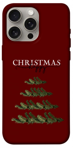 Чехол itsPrint Счастливого Рождества для Apple iPhone 15 Pro Max (6.7")
