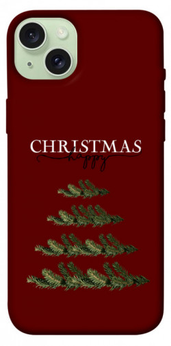 Чехол itsPrint Счастливого Рождества для Apple iPhone 15 Plus (6.7")