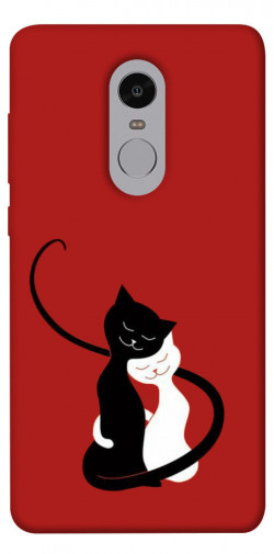 Чехол itsPrint Влюбленные коты для Xiaomi Redmi Note 4X / Note 4 (Snapdragon)