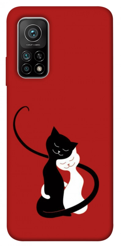 Чехол itsPrint Влюбленные коты для Xiaomi Mi 10T, любовь, купить оптом с доставкой