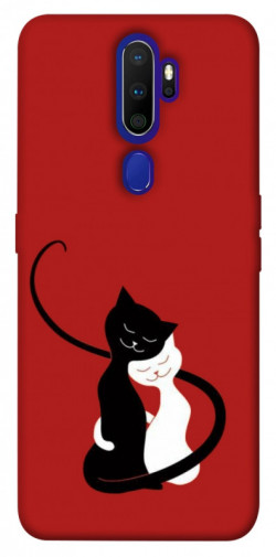 Чехол itsPrint Влюбленные коты для Oppo A5 (2020) / Oppo A9 (2020)