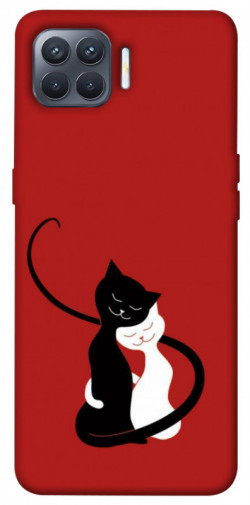 Чехол itsPrint Влюбленные коты для Oppo Reno 4 Lite