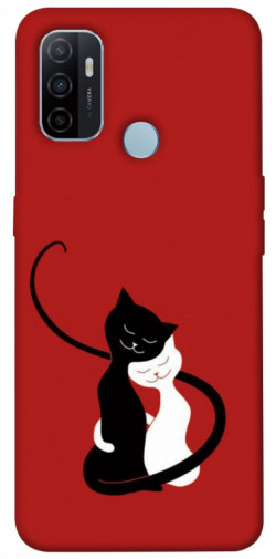 Чехол itsPrint Влюбленные коты для Oppo A53 / A32 / A33