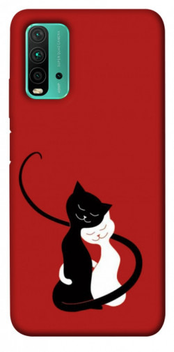 Чехол itsPrint Влюбленные коты для Xiaomi Redmi Note 9 4G / Redmi 9 Power / Redmi 9T