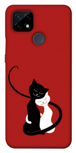 Чехол itsPrint Влюбленные коты для Realme C21