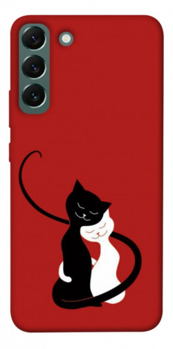 Чехол itsPrint Влюбленные коты для Samsung Galaxy S22+