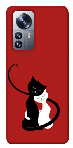 Чехол itsPrint Влюбленные коты для Xiaomi 12 / 12X