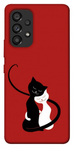 Чехол itsPrint Влюбленные коты для Samsung Galaxy A53 5G