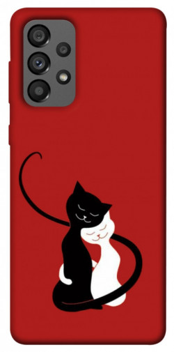 Чехол itsPrint Влюбленные коты для Samsung Galaxy A73 5G