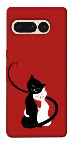 Чехол itsPrint Влюбленные коты для Google Pixel 7 Pro