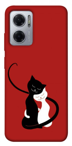 Чехол itsPrint Влюбленные коты для Xiaomi Redmi Note 11E