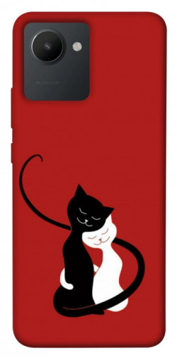 Чехол itsPrint Влюбленные коты для Realme C30