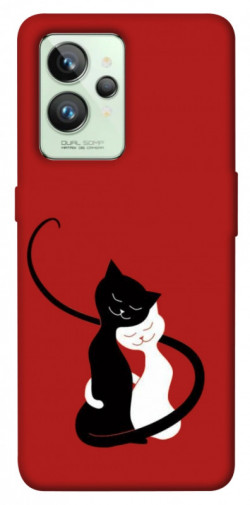 Чехол itsPrint Влюбленные коты для Realme GT2