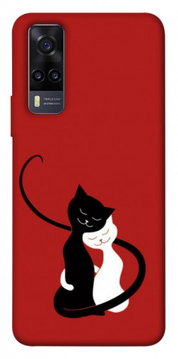 Чехол itsPrint Влюбленные коты для Vivo Y31