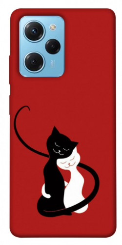 Чехол itsPrint Влюбленные коты для Xiaomi Poco X5 Pro 5G