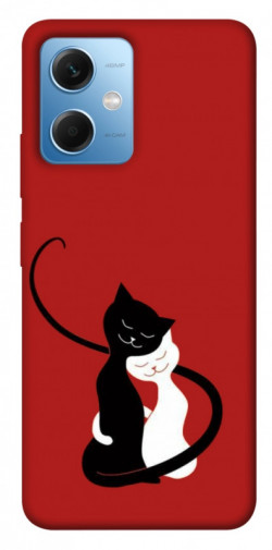 Чехол itsPrint Влюбленные коты для Xiaomi Poco X5 5G