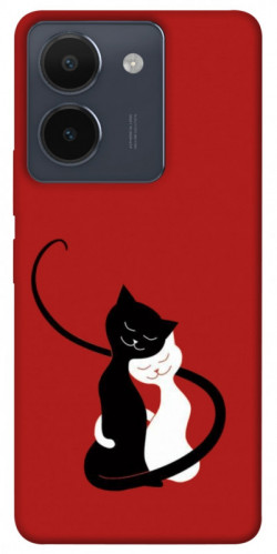 Чехол itsPrint Влюбленные коты для Vivo Y36