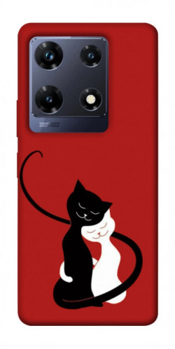 Чехол itsPrint Влюбленные коты для Infinix Note 30 Pro