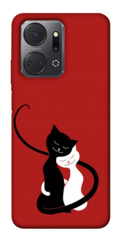 Чехол itsPrint Влюбленные коты для Huawei Honor X7a