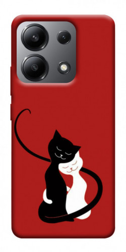 Чехол itsPrint Влюбленные коты для Xiaomi Redmi Note 13 4G
