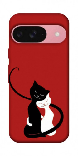 Чехол itsPrint Влюбленные коты для Google Pixel 9