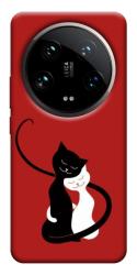 Чехол itsPrint Влюбленные коты для Xiaomi 14 Ultra