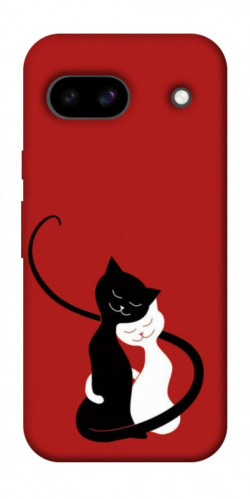 Чехол itsPrint Влюбленные коты для Google Pixel 8a