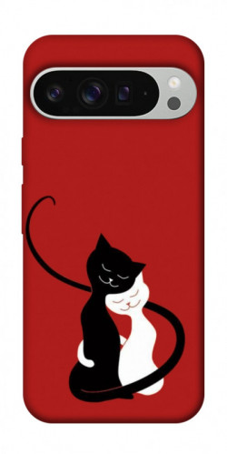 Чехол itsPrint Влюбленные коты для Google Pixel 9 Pro XL