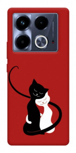 Чехол itsPrint Влюбленные коты для Infinix Note 40 4G