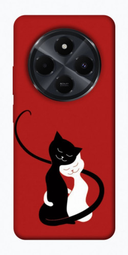 Чехол itsPrint Влюбленные коты для Xiaomi Redmi 14C / Poco C75