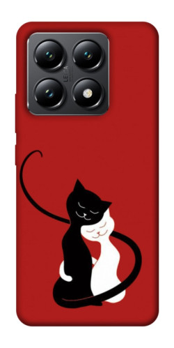 Чехол itsPrint Влюбленные коты для Xiaomi 14T