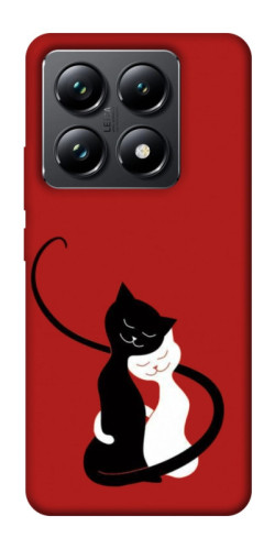 Чехол itsPrint Влюбленные коты для Xiaomi 14T Pro
