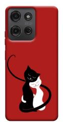 Чехол itsPrint Влюбленные коты для Motorola Moto G75 5G