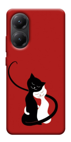 Чехол itsPrint Влюбленные коты для Xiaomi Poco X7 Pro