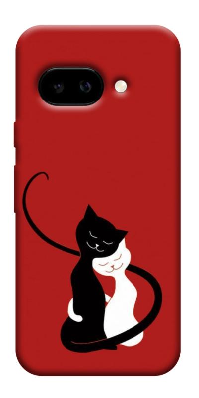 Чехол itsPrint Влюбленные коты для Google Pixel 9a, любовь, купить оптом с доставкой